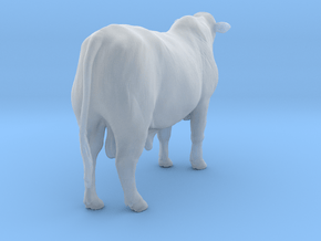 Santa Gertrudis 1:16 Standing Bull in Clear Ultra Fine Detail Plastic
