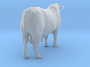 Santa Gertrudis 1:9 Standing Bull in Clear Ultra Fine Detail Plastic