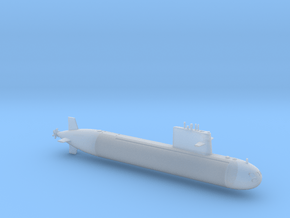 1/700 Type 091 Submarine in Clear Ultra Fine Detail Plastic