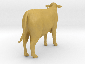 Brangus 1:12 Standing Young Bull in Tan Fine Detail Plastic