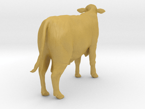 Brangus 1:22 Standing Young Bull in Tan Fine Detail Plastic