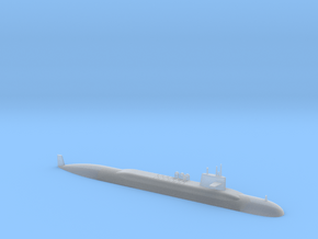 1/700 Lafayette Class Submarine (Waterline) in Clear Ultra Fine Detail Plastic
