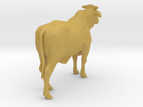 1/2 Brahman x 1/2 Brangus 1:35 Standing Heifer 1 in Tan Fine Detail Plastic