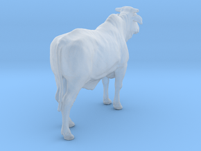 1/2 Brahman x 1/2 Brangus 1:45 Standing Heifer 1 in Clear Ultra Fine Detail Plastic