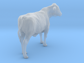 1/2 Brahman x 1/2 Brangus 1:32 Standing Heifer 2 in Clear Ultra Fine Detail Plastic