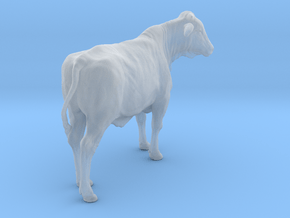 1/2 Brahman x 1/2 Brangus 1:22 Standing Heifer 2 in Clear Ultra Fine Detail Plastic