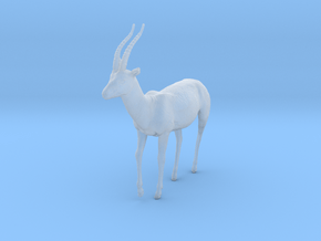 Thomson's Gazelle 1:15 Walking Male in Clear Ultra Fine Detail Plastic