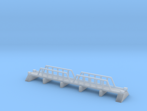 1/600 Steel Girder Road Bridge in Clear Ultra Fine Detail Plastic