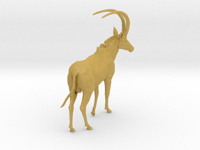 Sable Antelope 1:22 Walking Male in Tan Fine Detail Plastic