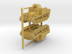 1/285 (6mm) Type 5 Na-To tank destroyer (x2) in Tan Fine Detail Plastic