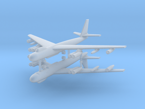 1/600 B-47E Stratojet (x2) in Clear Ultra Fine Detail Plastic