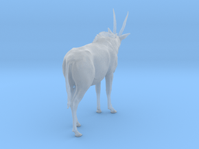 Sable Antelope 1:20 Standing Female 1 in Clear Ultra Fine Detail Plastic