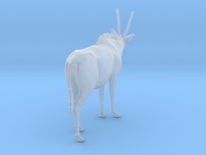 Sable Antelope 1:32 Standing Female 1 in Clear Ultra Fine Detail Plastic