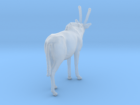 Sable Antelope 1:72 Standing Female 1 in Clear Ultra Fine Detail Plastic