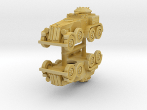 1/285 (6mm) M1 (T9) armored car (x2) in Tan Fine Detail Plastic