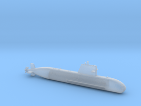 1/700 Scorpene-class submarine in Clear Ultra Fine Detail Plastic