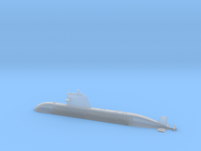 1/700 Scorpene-class submarine (Waterline) in Clear Ultra Fine Detail Plastic