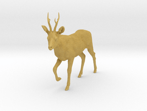Roe Deer 1:9 Walking Male in Tan Fine Detail Plastic