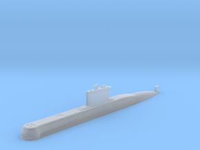 1/700 Type 209 - 1200 class submarine (Waterline) in Clear Ultra Fine Detail Plastic