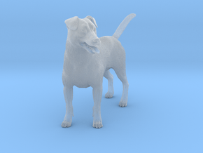 Jack Russell Terrier 1:9 Standing Male in Clear Ultra Fine Detail Plastic