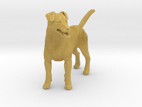 Jack Russell Terrier 1:22 Standing Male in Tan Fine Detail Plastic
