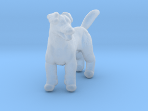 Jack Russell Terrier 1:72 Standing Male in Clear Ultra Fine Detail Plastic