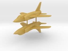 1/200 Grumman F-11 Tiger (x2) in Tan Fine Detail Plastic