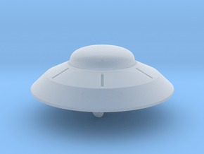 1/700 Flying Saucer in Clear Ultra Fine Detail Plastic