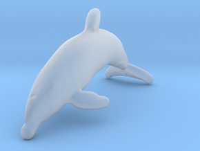 Bottlenose Dolphin 1:220 Breaching 2 in Clear Ultra Fine Detail Plastic