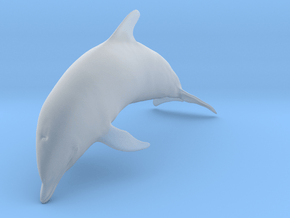 Bottlenose Dolphin 1:16 Breaching 3 in Clear Ultra Fine Detail Plastic