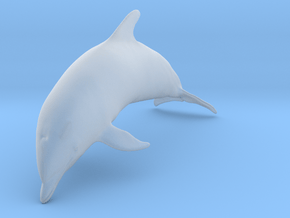 Bottlenose Dolphin 1:32 Breaching 3 in Clear Ultra Fine Detail Plastic