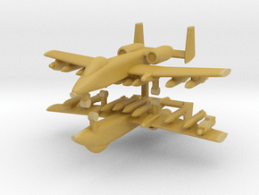 1/285 A-10 Thunderbolt II (Full Loadout) (x2) in Tan Fine Detail Plastic