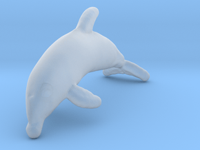 Bottlenose Dolphin 1:160 Breaching 3 in Clear Ultra Fine Detail Plastic