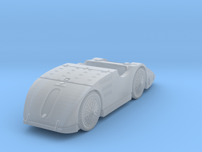 1/87 (HO) Bugatti Type 32 Tank in Clear Ultra Fine Detail Plastic