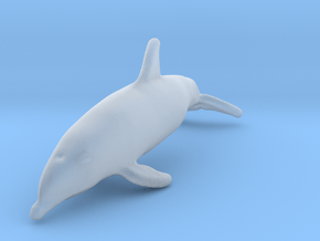 Bottlenose Dolphin 1:96 Swimming 3 in Clear Ultra Fine Detail Plastic