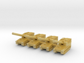 1/285 Type 99 SP Artillery (x4) in Tan Fine Detail Plastic