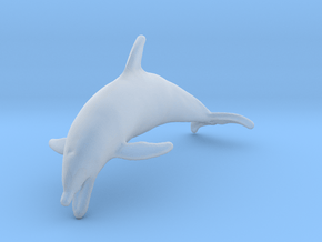 Bottlenose Dolphin 1:96 Mouth open in Clear Ultra Fine Detail Plastic