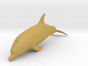 Bottlenose Dolphin 1:6 Calf 1 in Tan Fine Detail Plastic