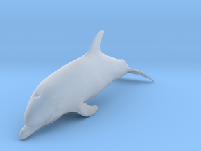 Bottlenose Dolphin 1:16 Calf 1 in Clear Ultra Fine Detail Plastic