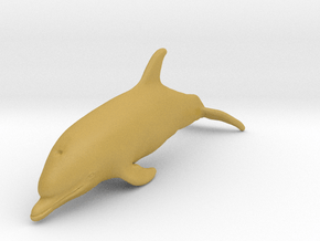 Bottlenose Dolphin 1:32 Calf 1 in Tan Fine Detail Plastic