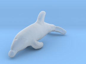 Bottlenose Dolphin 1:120 Calf 1 in Clear Ultra Fine Detail Plastic
