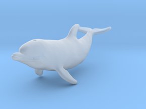 Bottlenose Dolphin 1:32 Calf 2 in Clear Ultra Fine Detail Plastic