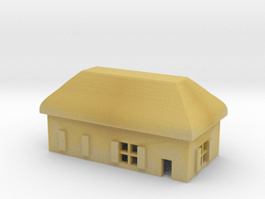 1/600 Village House 5 in Tan Fine Detail Plastic