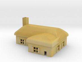 1/600 Village House 3 in Tan Fine Detail Plastic