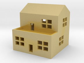 1/600 Town House 2 in Tan Fine Detail Plastic