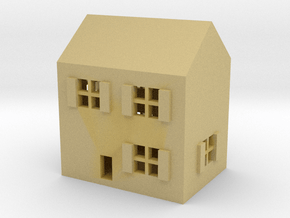 1/600 Town House 1 in Tan Fine Detail Plastic