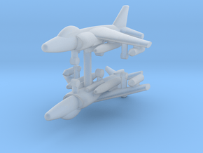 1/285 GR.9 Harrier (x2) in Clear Ultra Fine Detail Plastic