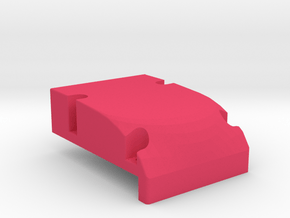 Yokomo YZ10 870C Front Bulkhead no Hood Pin/Logo in Pink Smooth Versatile Plastic