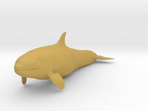 Killer Whale 1:12 Calf 1 in Tan Fine Detail Plastic