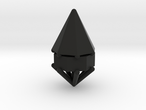 d7 cone blank in Black Natural Versatile Plastic